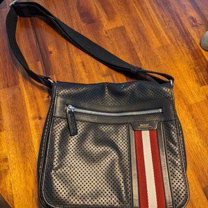 Black Bally Switzerland Shoulder Bag
